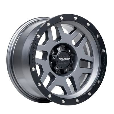 Pro Comp 41 Series Phaser Wheel, 17x9 with 6x5.5 Bolt Pattern - Graphite - 2641-7983